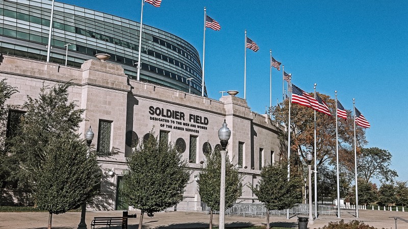 Chicago’s Soldier Field, where the Chicago Fire FC returned to play in 2020. (Photo: Courtesy of Chicago Fire FC)