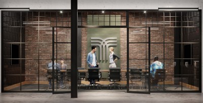 Conference room at The Terminal. 