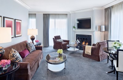 Gold Coast Corner Suite at the Waldorf Astoria Chicago. 